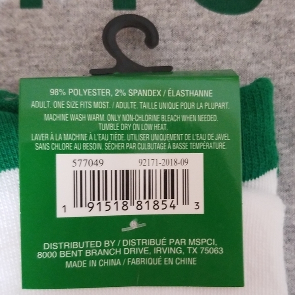 Happy St. Patrick's Day T shirt & Sock Set - Picture 2 of 7
